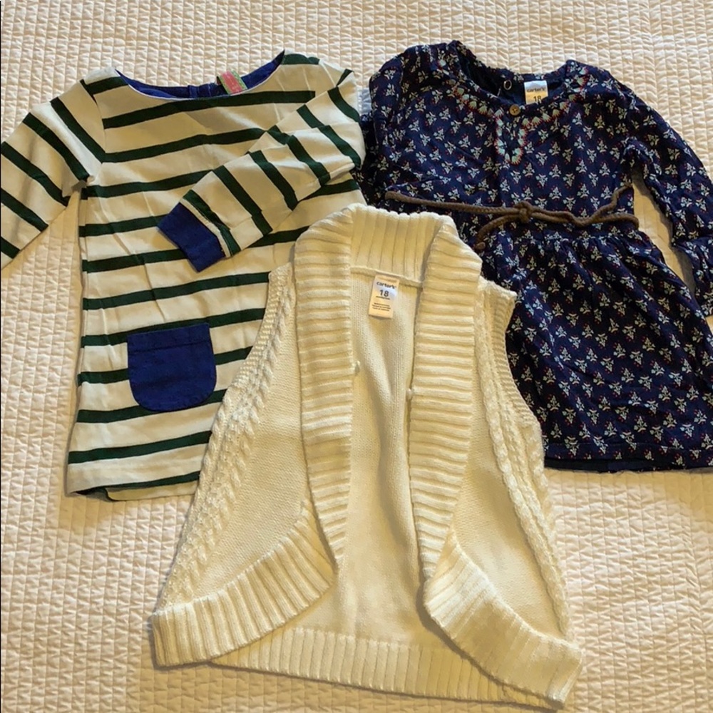 18M Dresses with sweater vest